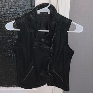 Abercrombie Kids leather vest